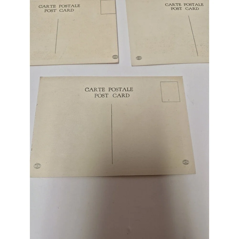 Vintage 4 Pc Blank postcards Saint Joseph's Oratory Montreal, Canada religious
